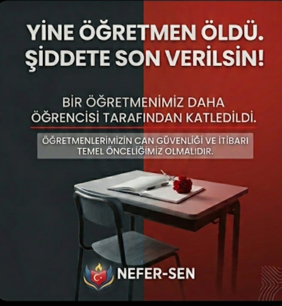 Öğretmene Şiddete Hayır